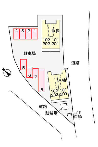 画像15:駐車場配置図