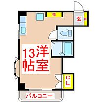 コーポフレスコ  ｜ 鹿児島県鹿児島市南林寺町20番地9（賃貸マンション1R・3階・27.00㎡） その2