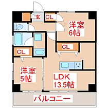 レーベン加治屋町ミッドコア　203  ｜ 鹿児島県鹿児島市加治屋町11番地22（賃貸マンション2LDK・2階・56.55㎡） その2