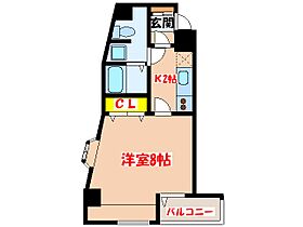 ロイヤルハイツ城山  ｜ 鹿児島県鹿児島市新照院町26番地6（賃貸マンション1K・4階・26.37㎡） その2