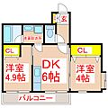 さくらヒルズ新屋敷弐番館2階5.9万円