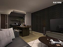 シャーメゾンプレミア鹿児島駅前 3階2LDKのリビング/ダイニング