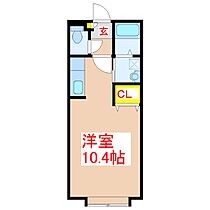 Ｃｕｂｅ　X  ｜ 鹿児島県姶良市西餅田11番地3（賃貸アパート1R・2階・24.63㎡） その2