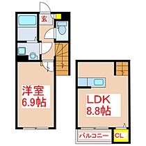 Ｑｕｒａｌｉｓ　Ａｉｒａ　Ｄ棟  ｜ 鹿児島県姶良市西餅田1269番地21（賃貸アパート1LDK・1階・43.00㎡） その2