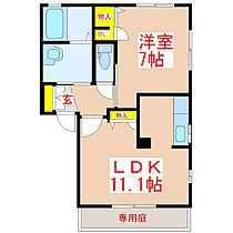 すみれ荘  ｜ 鹿児島県姶良市松原町1丁目4番地3（賃貸アパート1LDK・1階・42.72㎡） その2