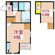 ＣＲＯＳＳ　I  ｜ 鹿児島県姶良市西餅田1357（賃貸アパート1R・2階・25.10㎡） その2