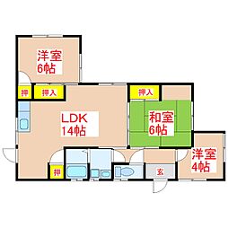 鍋倉貸家　Ｄ棟