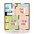 パームガーデン惟神2階5.2万円