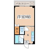 ハイツヤマモト  ｜ 鹿児島県鹿屋市寿5丁目8番地5（賃貸アパート1K・2階・25.00㎡） その2