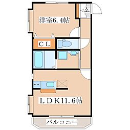 ロワールタウン串良 2階