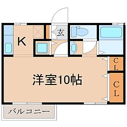 間取図画像 ワンルーム
