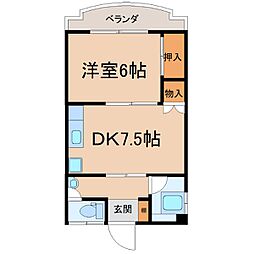 ブルーメン札元　Ａ棟 3階/-