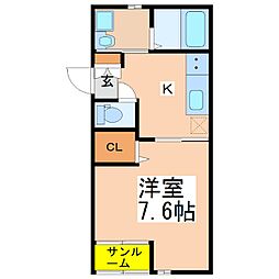 クレストヴェール 1階