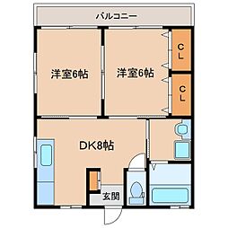 パームガーデン　Ｄ棟 1階/-