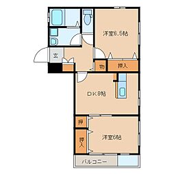 ミラン・ルージュ 2階