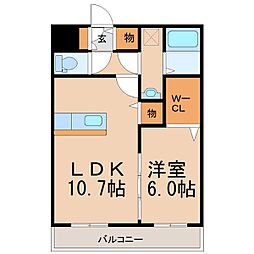 メルローズ札元 2階/-