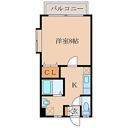 エムハイツ A棟 2階/-