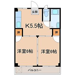 平田コーポ 2階/-