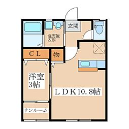カーサ・コリーナ 1階/-