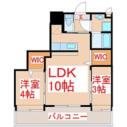 PenguinVillage 2LDKの間取図画像