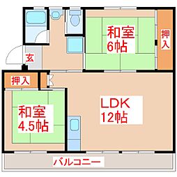 フォレストタウン川辺　Ｂ棟 1階