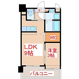 PenguinVillage 1LDKの間取図画像