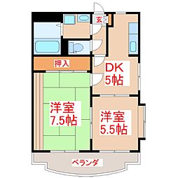 ガーデンハウス 2階
