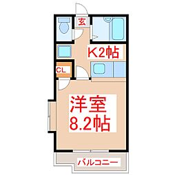 エーデルハイムカシオペア 2階/-