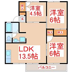ベルポスト清和　Ａ棟 2階