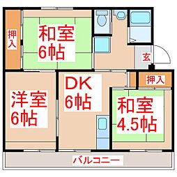 フォレストタウン川辺 A棟 1階