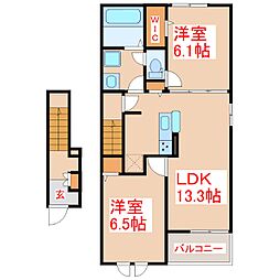 風に憩う B 2階/-
