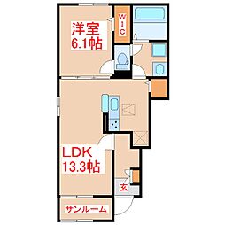 風に憩う B 1階/-