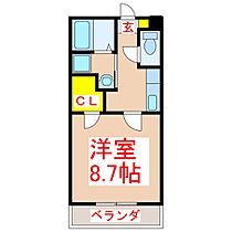 Ｍ．ＵＬＴＲＡ  ｜ 鹿児島県鹿児島市荒田1丁目57-5（賃貸マンション1K・3階・24.85㎡） その2