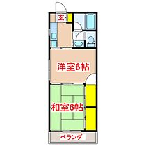 しもとそビル  ｜ 鹿児島県鹿児島市紫原4丁目30番地10（賃貸マンション2K・2階・32.40㎡） その2