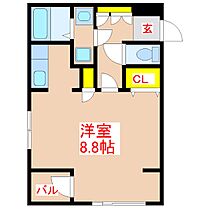 モナルダ鴨池  ｜ 鹿児島県鹿児島市鴨池2丁目12-3（賃貸マンション1R・1階・28.63㎡） その2