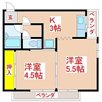 つるやビル  ｜ 鹿児島県鹿児島市真砂町71番地8（賃貸マンション2K・2階・31.80㎡） その2