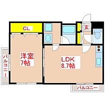 M3ビル  ｜ 鹿児島県鹿児島市荒田2丁目56番地4（賃貸マンション1LDK・4階・33.00㎡） その2