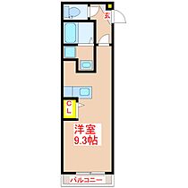 GlorietteIII  ｜ 鹿児島県鹿児島市宇宿3丁目58番地11（賃貸マンション1R・2階・26.39㎡） その2