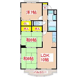 リベェール中島 4階