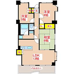 ステラ21 3LDKの間取図画像