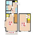 鴨池第三山元マンション1階5.3万円