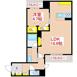Shamaison mauvein 2階