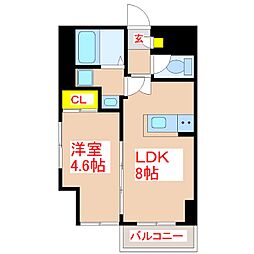 Life terrace下荒田 4階/-