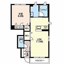 コンフォール横田  ｜ 長野県松本市横田２丁目（賃貸アパート1LDK・1階・45.11㎡） その2