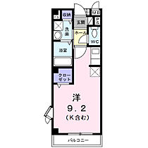 リフティ　東横 204 ｜ 長野県松本市征矢野２丁目1番18-6号（賃貸アパート1R・2階・25.25㎡） その2