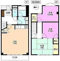 犬飼マンション  ｜ 長野県松本市大字島内（賃貸一戸建3LDK・1階・72.25㎡） その2