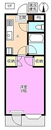 間取図画像 1K