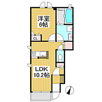 ノアエ・グリシン  ｜ 長野県須坂市大字塩川塩川町（賃貸アパート1LDK・1階・40.20㎡） その2