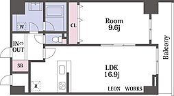 Vesta京町堀 8階/801