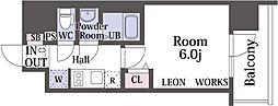 プレリス阿波座Bloom 6階